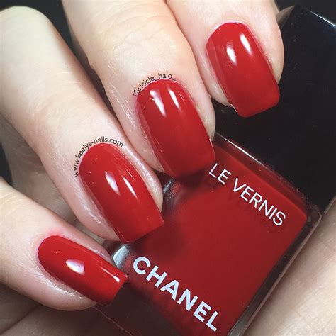 chanel red nail polish swatches|best chanel red nail polish.